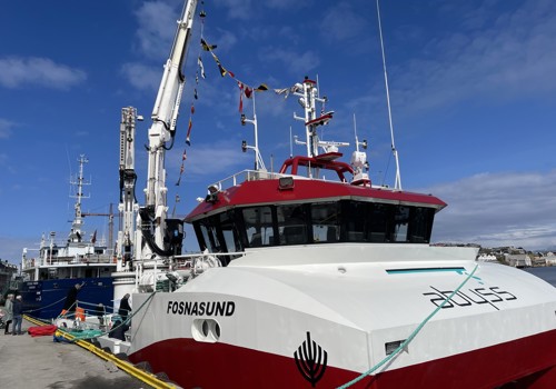Åpen båt 'Fosnasund' i Kristiansund